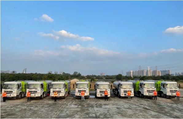 快！准！稳！Ezpay(中国)速度保障高明环卫项目高效进场 —— 山水之间，最是高明